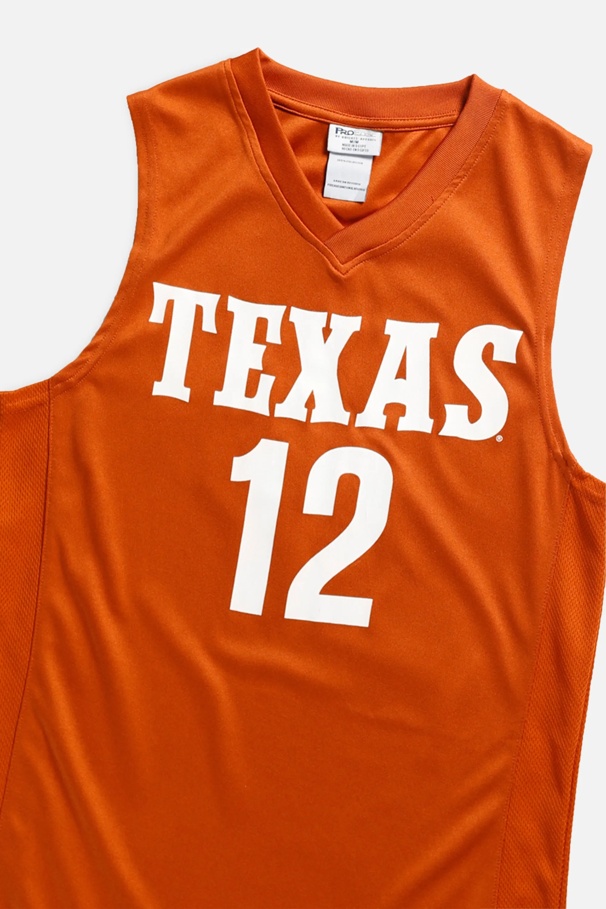 Vintage Texas Longhorns NCAA Basketball Jersey - M