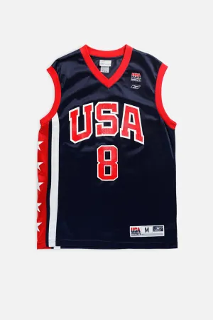 Vintage USA Olympics Basketball Jersey - M