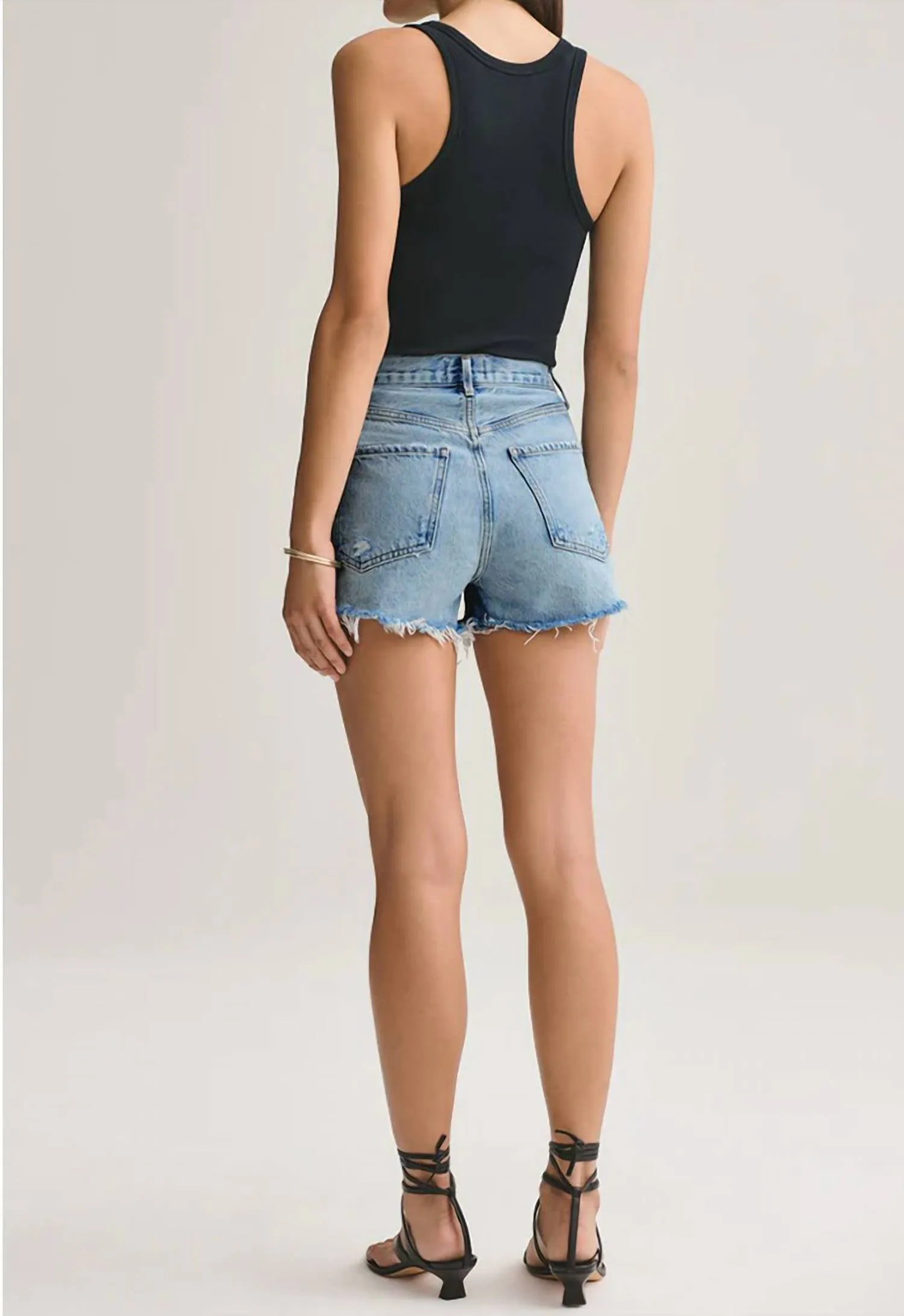 Women's Jaden High Rise Cut Off Shorts In Surreal