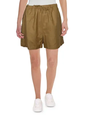 Womens Mini High Rise Casual Shorts