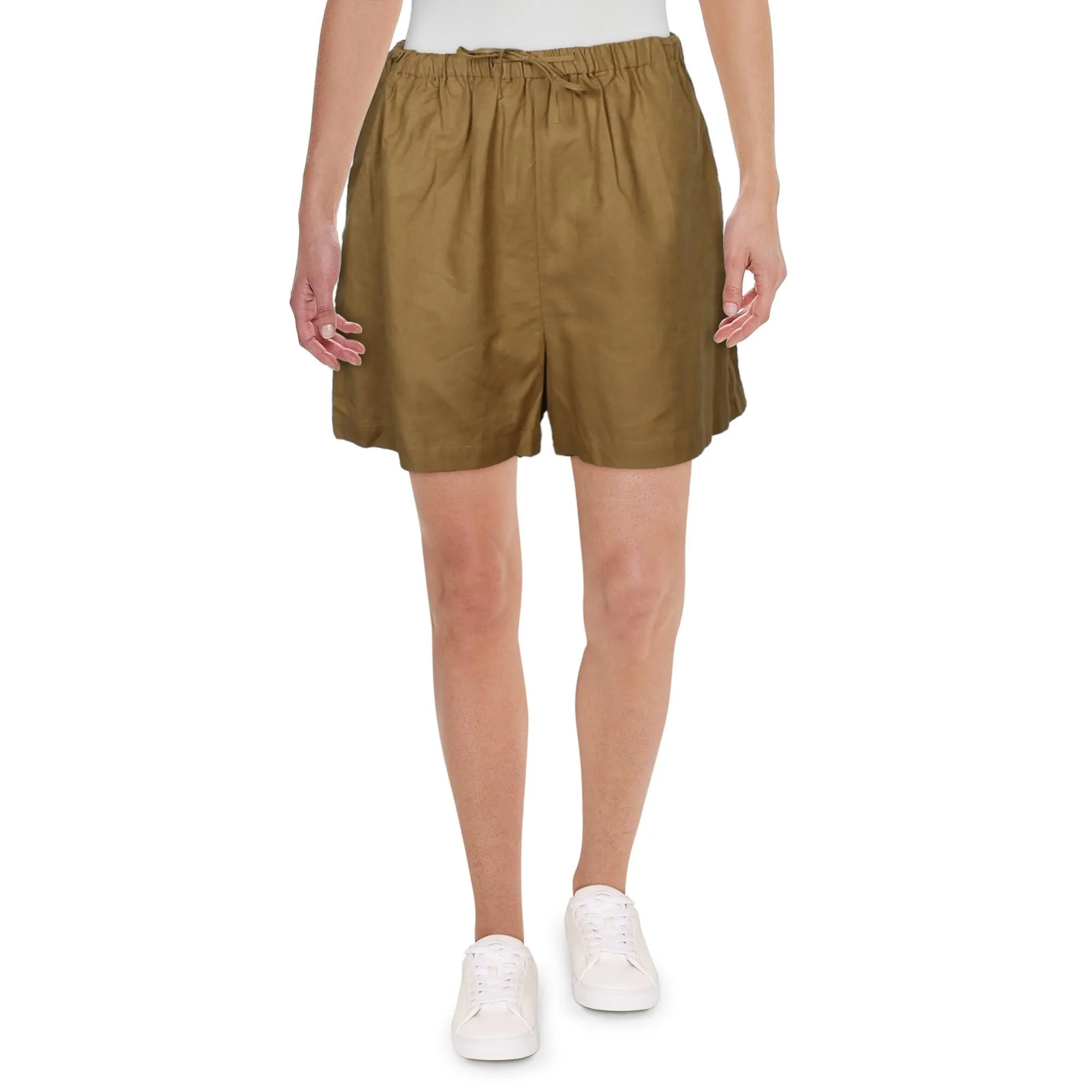 Womens Mini High Rise Casual Shorts